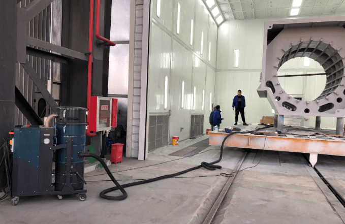 喷漆房配套工业吸尘解决方案